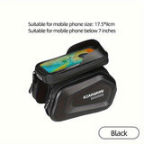 Bicycle Phone Bag for 7-Inch Devices, Durable Bike Accessory