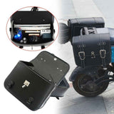 motorcycle side bags, water bottle bag, PU leather, combination lock, motorcycle accessories, durable side bags, secure storage, Australian market