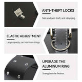 motorcycle side bags, water bottle bag, PU leather, combination lock, motorcycle accessories, durable side bags, secure storage, Australian market