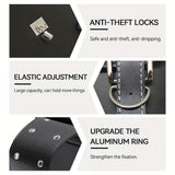 motorcycle side bags, water bottle bag, PU leather, combination lock, motorcycle accessories, durable side bags, secure storage, Australian market