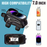 Bicycle Phone Bag for 7-Inch Devices, Durable Bike Accessory