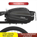 bicycle saddle bag, cycling accessories, large capacity saddle bag, weather-resistant bike bag, Australian cycling gear, bike storage solution, cycling essentials pouch