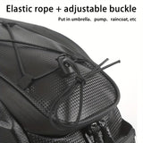 bicycle saddle bag, cycling accessories, large capacity saddle bag, weather-resistant bike bag, Australian cycling gear, bike storage solution, cycling essentials pouch