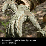 Men'S Full-Finger Gloves Tactical Gloves Touchscreen Gloves MTB Gloves Hiking - Brown - Size M In Australia - Darrahopens
