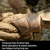 Men'S Full-Finger Gloves Tactical Gloves Touchscreen Gloves MTB Gloves Hiking - Green - Size M