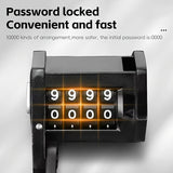 West Biking, folding bike lock, bike security, combination lock, cycling accessories, Australian cyclists, portable lock, bike lock Australia