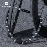 West Biking, folding bike lock, bike security, combination lock, cycling accessories, Australian cyclists, portable lock, bike lock Australia