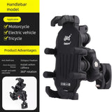 Motorcycle Phone Mount Octopus Fixation Anti-Shock Anti-Shake