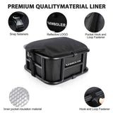 Black bike rear rack, universal bike rack, bicycle cargo rack, bike storage, cycling accessories, Australia bike rack, rear rack for bike, durable bike rack