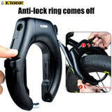 bicycle lock, two-way installation, bike security, high-quality bike lock, anti-theft lock, Australia, durable lock, bike protection