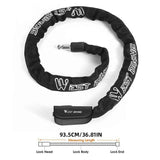 bike chain lock, bicycle security, high-quality bike lock, durable bike chain, stylish bike lock, hardened steel lock, bike protection, Australia bike lock, cycling accessories