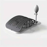 Black back stretcher, back pain relief, fitness accessory, adjustable back stretcher, pump stretcher, flexibility improvement, back health, posture corrector, muscle tension relief, Australian market