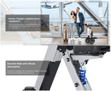 Foldable Electric Tricycle Lightweight Electric Scooter Home Electric Mobility - Silver - Size 36V8A250W