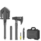 multifunctional entrenching shovel, axe set, outdoor camping, folding shovel, vehicle mounted tool, emergency kit, Australian outback, hiking tool, digging axe, bushcraft gear - Black - Size 4SD14-26J In Australia - Darrahopens