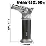 Red Jet Flame Torch Lighter, Wind-resistant Lighter, Refillable Butane Lighter, Electrician Soldering Tool, DIY Heat Tool, Campfire Lighter, 2‑Pack Lighter