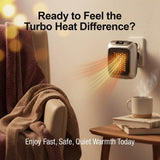 Wall-Mounted Heater Mini Electric Heater Office Heater Home Heater Fast Heating - Green - Size Australian standard