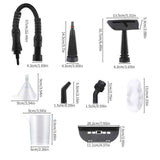 multifunctional steam cleaner, high-pressure steam cleaner, home cleaning Australia, air conditioner cleaner, kitchen range hood cleaner, chemical-free cleaning, steam sanitizer - White - Size A12-piece set In Australia - Darrahopens