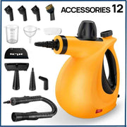 multifunctional steam cleaner, high-pressure steam cleaner, home cleaning Australia, air conditioner cleaner, kitchen range hood cleaner, chemical-free cleaning, steam sanitizer - Yellow - Size A12-piece set In Australia - Darrahopens