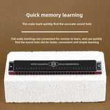 Black 28-hole harmonica, double-row harmonica, professional harmonica, diatonic harmonica, music accessory, harmonica for beginners, harmonica for professionals, Australian music store