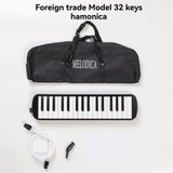 32-key melodica, 37-key melodica, student melodica, beginner melodica, musical instrument, music education, portable instrument, Australian students, classroom music - Black - Size 32