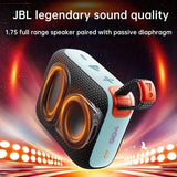 portable Bluetooth speaker, compact speaker, 7-hour playback, beach speaker, camping speaker, home speaker, outdoor speaker, long battery life, passive radiator - Purple - Size IPX7 In Australia - Darrahopens