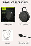 outdoor bluetooth speaker, portable speaker with subwoofer, IPX7 waterproof speaker, wireless dual speaker pairing, beach speaker, camping speaker, party speaker, Australian outdoor audio - Navy - Size IPX7-rated waterproofing