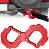 red heavy-duty S-shaped trailer tow hook, G80 steel, 14968.55 kg load capacity, off-road rescue, truck towing, SUV tow hook, vehicle recovery, self-locking tongue - Blue - Size S In Australia - Darrahopens