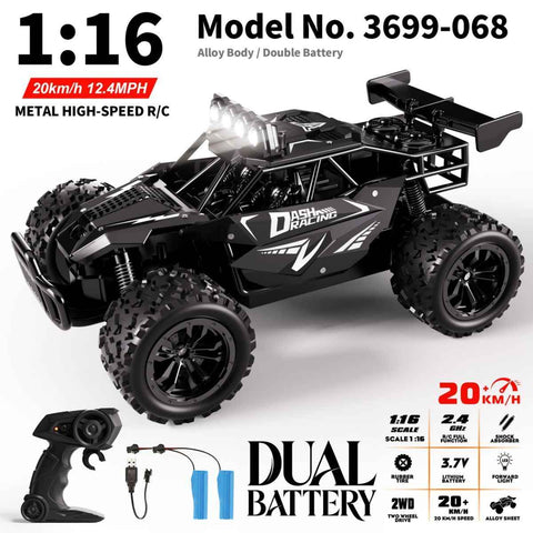 1:16 metal RC car, high-speed drifting, off-road racing car, boys toy car, 2.4GHz remote control, outdoor play toy, drift car, remote control car for kids, Australian toy - Black - Size variable speed In Australia - Darrahopens