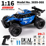 1:16 metal RC car, high-speed drifting, off-road racing car, boys toy car, 2.4GHz remote control, outdoor play toy, drift car, remote control car for kids, Australian toy - Turquoise - Size variable speed