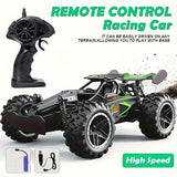 2.4G remote control car, high-speed off-road car, remote control toy for kids, four-wheel drive car, RC car with lights, outdoor toy Australia, gift for kids - Black - Size Three-electric systems In Australia - Darrahopens