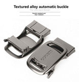 men's belt, outdoor sports belt, canvas belt, alloy automatic buckle, men's accessory, Australian belt, automatic belt men, casual belt, durable belt, travel belt - Khaki - Size 120cm-47.2in In Australia - Darrahopens