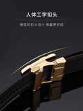 men's belt, genuine leather belt, alloy buckle belt, all-matching belt, premium men's accessories, Australian men's fashion, casual belt, formal belt, leather accessories - Grey khaki - Size 125cm-49.2in In Australia - Darrahopens