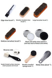 Gold Men's shoe care kit, leather shoe care, men's accessories, shoe care tools, leather case, Australian shoe care, leather polish kit
