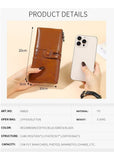 women's leather wallet, anti-skimming wallet, retro style wallet, Korean fashion wallet, long wallet for women, ladies accessory, RFID blocking wallet, genuine leather clutch - Brown - Size L
