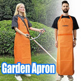 garden apron, mower protection, logging apron, waterproof apron, unisex apron, outdoor work apron, gardening gear, Australian gardening, yard work, protective apron - Yellow - Size M In Australia - Darrahopens