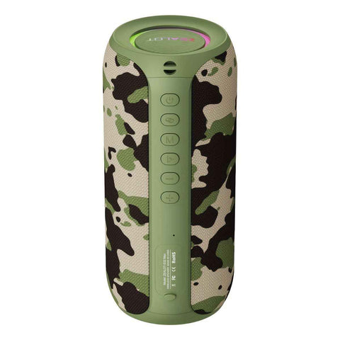 wireless bluetooth speaker, portable speaker, outdoor speaker, waterproof speaker, RGB light speaker, bass heavy speaker, camping speaker, beach speaker, Australia outdoor audio - Green - Size IPX7 In Australia - Darrahopens