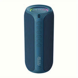 wireless bluetooth speaker, portable speaker, outdoor speaker, waterproof speaker, RGB light speaker, bass heavy speaker, camping speaker, beach speaker, Australia outdoor audio - Navy - Size IPX7 In Australia - Darrahopens