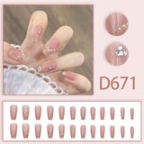 12 boxes / 288 pieces, cool spicy simple French sparkling diamond line sweet style hot-selling wearable jewelry set