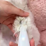 Pet electric clipper dog foot hair trimmer cat foot hair trimmer dog LED light clipper hair trimmer electric clipper h