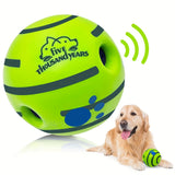 Interactive dog toy, sound ball, rolling, barking, dog self-entertainment, dog boredom relief, bite-resistant, gnawing, barking, no batteries, pet interactive ball toy, dog IQ training ball toy In Australia - Darrahopens