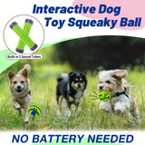 Interactive dog toy, sound ball, rolling, barking, dog self-entertainment, dog boredom relief, bite-resistant, gnawing, barking, no batteries, pet interactive ball toy, dog IQ training ball toy In Australia - Darrahopens
