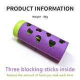 New removable pet slow-food drool toy | chewable snack roller that consumes energy and relieves boredom, suitable for small and medium-sized cats and dogs, suitable for indoor and outdoor scenes