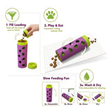 New removable pet slow-food drool toy | chewable snack roller that consumes energy and relieves boredom, suitable for small and medium-sized cats and dogs, suitable for indoor and outdoor scenes