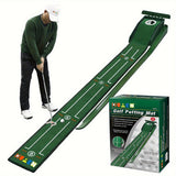 HUAEN Indoor Office Golf Putting Mat, 8-Foot Putting Green, Alignment Guide Included, Lightweight, Men's Golf Equipment In Australia - Darrahopens