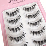 One-piece soft and comfortable false eyelashes natural simulation glue eyelashes reusable whole little devil