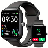 Smartwatch, men's and women's, 4.95cm fitness tracker, supports answering/making calls, wireless sleep tracking / 50 exercise modes, fitness watch, holiday gift, Valentine's Day gift