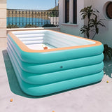 Large inflatable swimming pool, green swimming pool, suitable for home yard, outdoor pool, summer family gathering, must-have pool for playing water In Australia - Darrahopens
