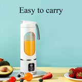 Portable Home Small USB Charging Mixer & Juicer - Easy to Clean, Suitable for Fruit Vegetable Drink, Smoothie Multifunctional Juicer Cup