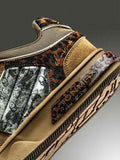 Leopard Print Sneakers Platform Chunky Shoes High-Top Casual Shoes Unisex - Leopard print brown - Size 9(AU9/EU42) In Australia - Darrahopens