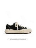 Canvas Sneakers Platform Sneakers Height-Increasing Shoes Unisex Casual Shoes - Black and white - Size 6(AU6/EU39) In Australia - Darrahopens